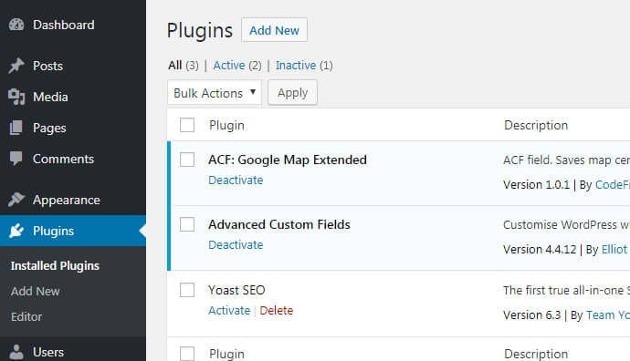 How to install a WordPress plugin