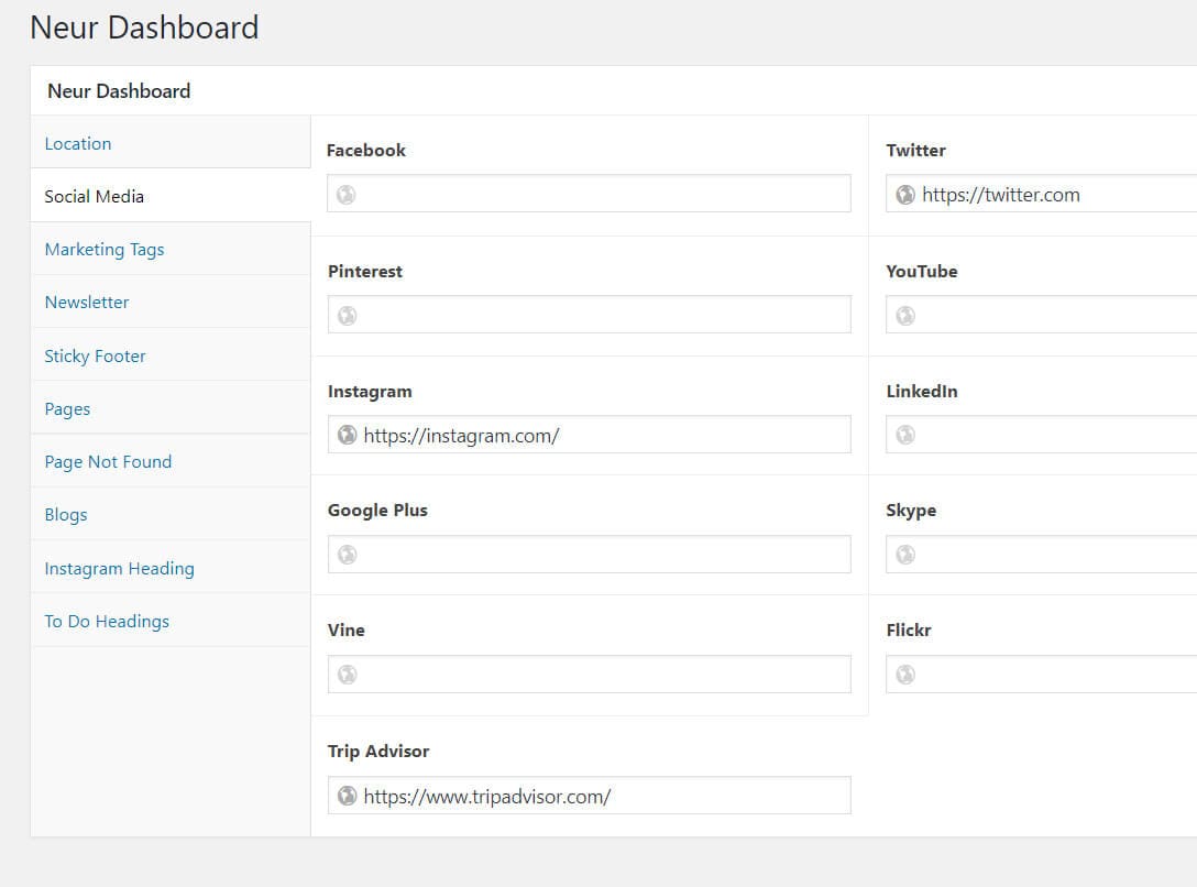 Editing WordPress Websites Without Knowing HTML 2 Editing Websites Without Knowing HTML - Neur Dashboard